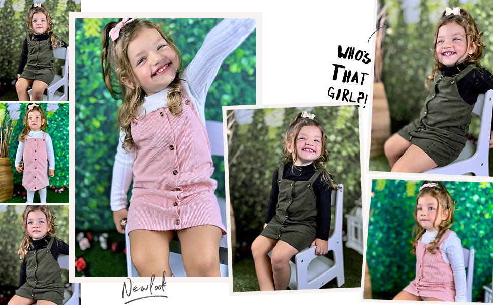 2-6Years girl fall oufits