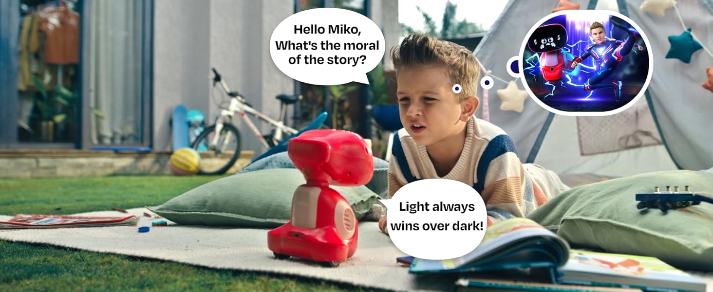 Build Stories with Miko 3