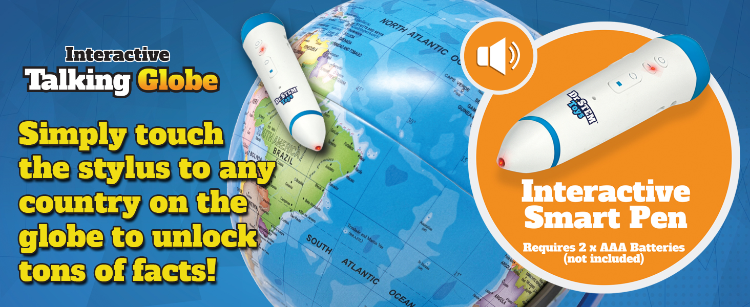 D104 Talking Globe for Kids