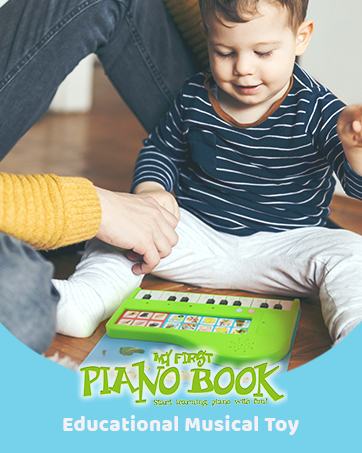 BEST LEARNING My First Piano Book - Educational Musical Toy for Toddlers Kids Ages 3-5 Years