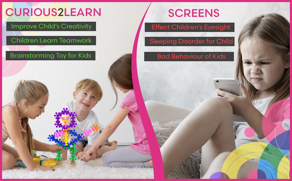 child creativity improvement, interlocking blocks