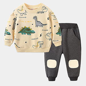 baby boys clothes 3 Months-24 Months 2pcs fall outfits clothes for 1-6 year old boys