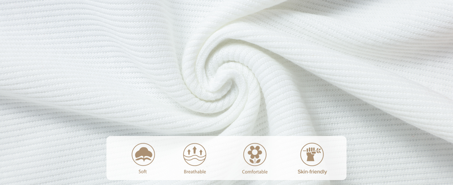 Soft and breathable fabric