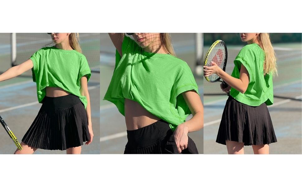 Girls Open Back Shirts 4