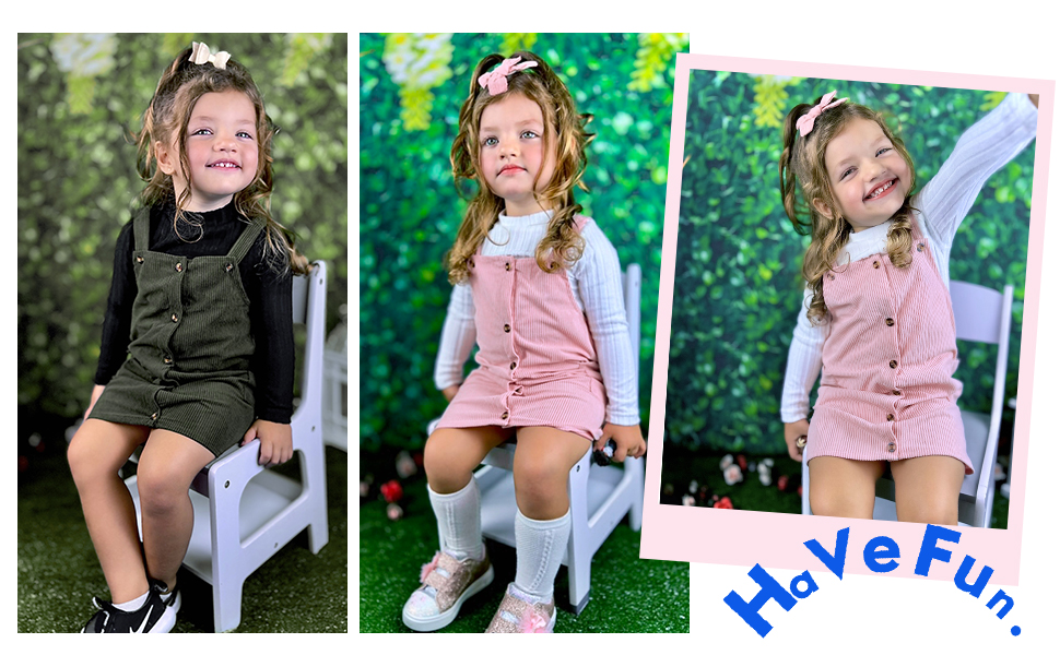 little girl overall