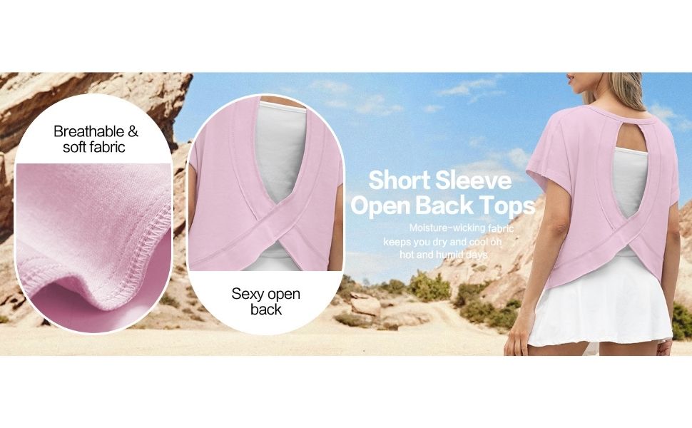Girls Open Back Shirts 3